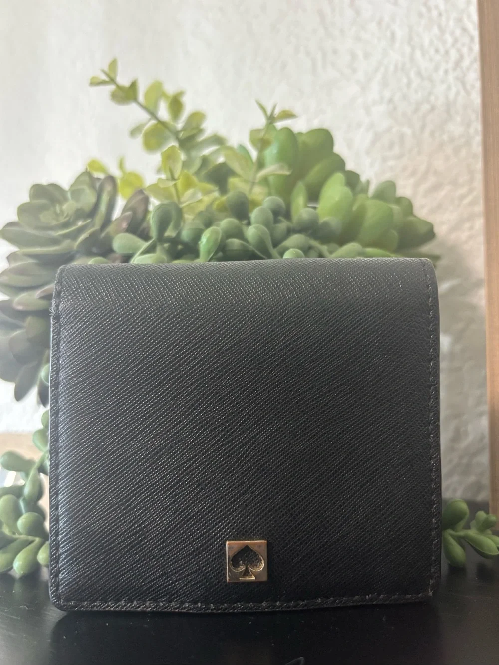 Kate Spade Saffiano Leather Compact Wallet